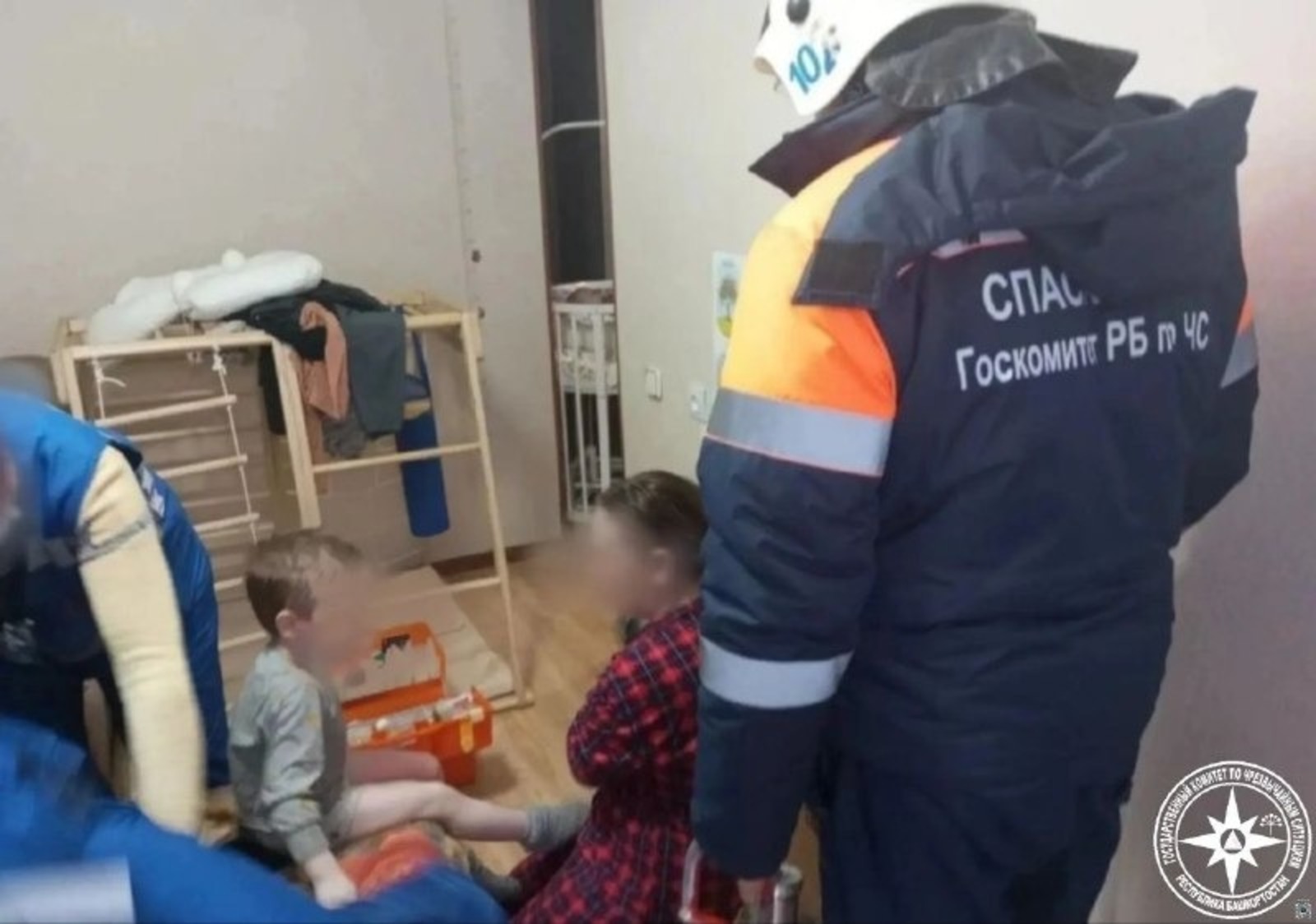 В Башкирии спасатели помогли трёхлетнему малышу