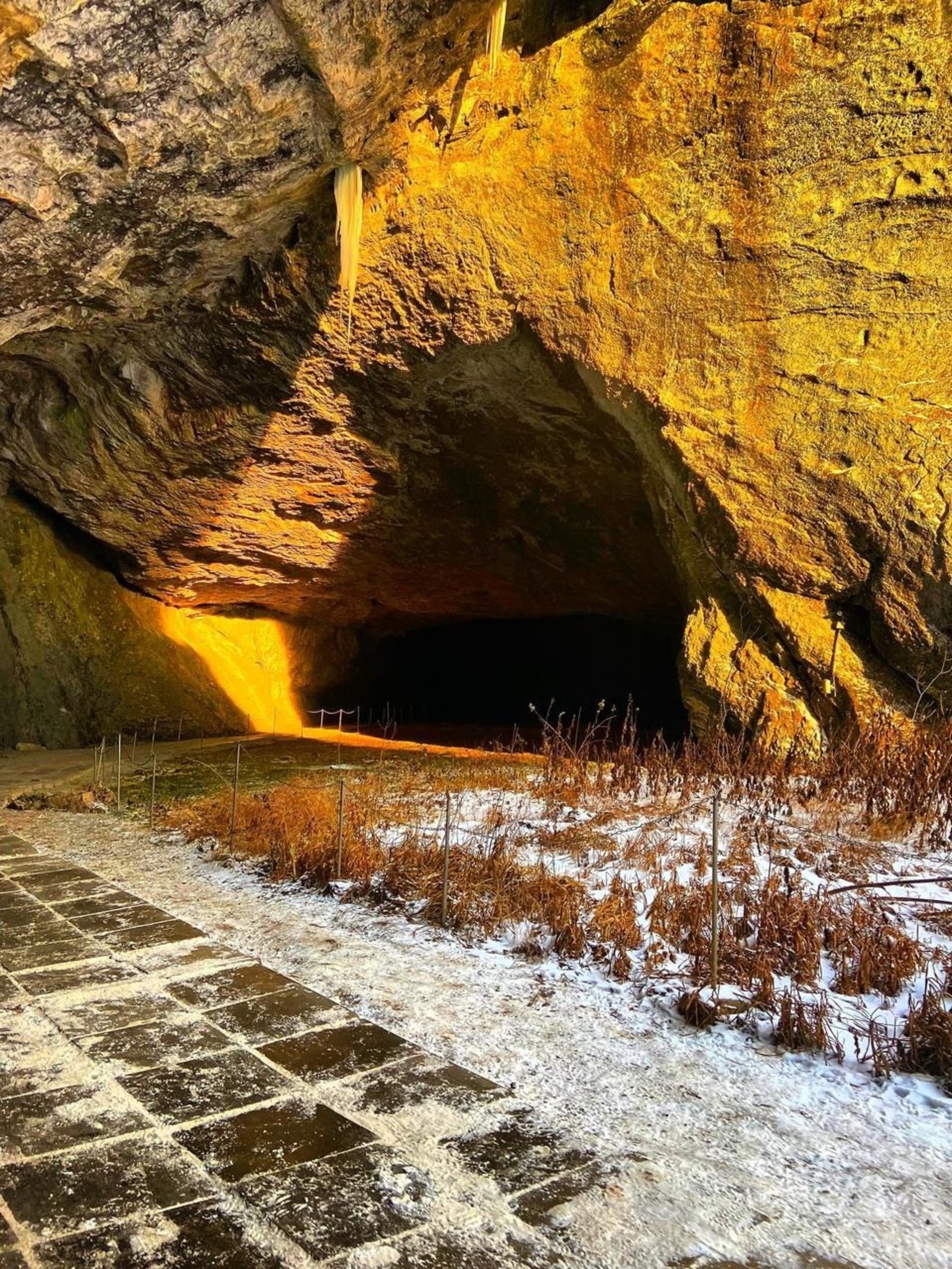 В Башкирии возле всемирно известной пещеры сделали необычный снимок