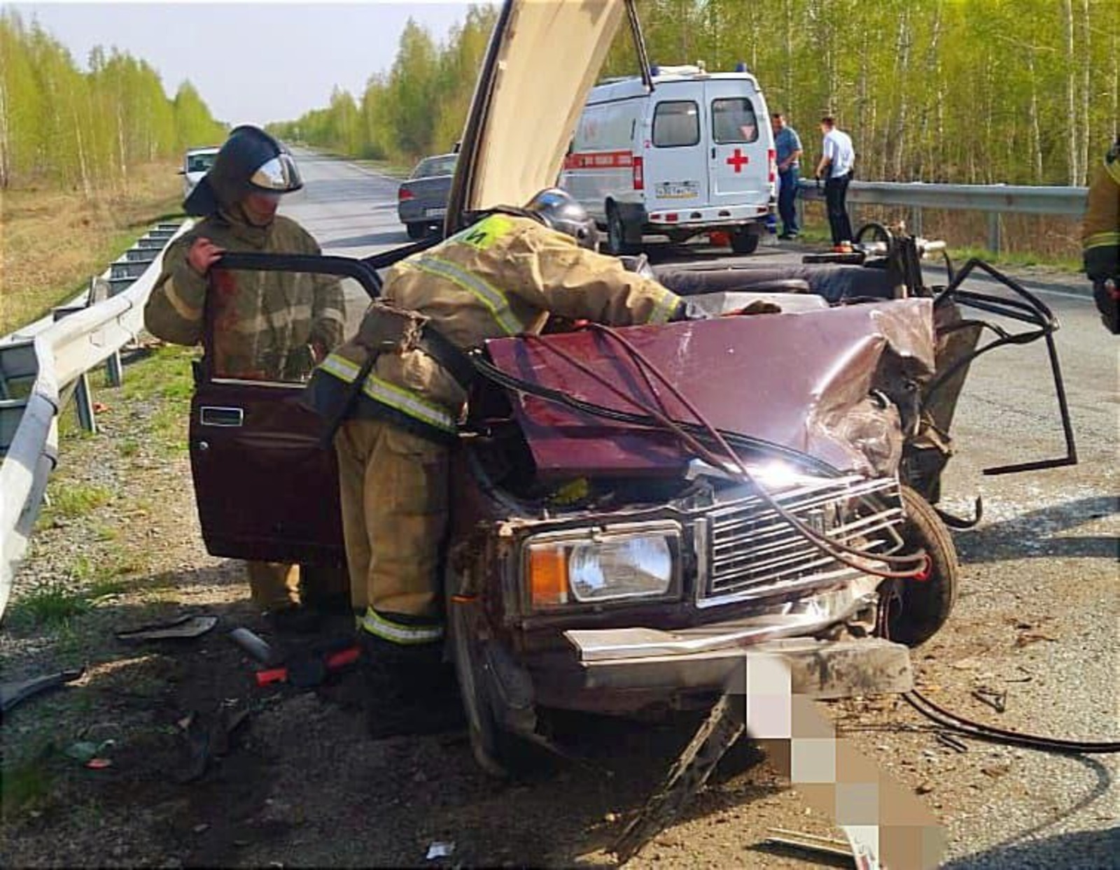 На трассе в Башкирии погиб 62-летний водитель отечественного автомобиля