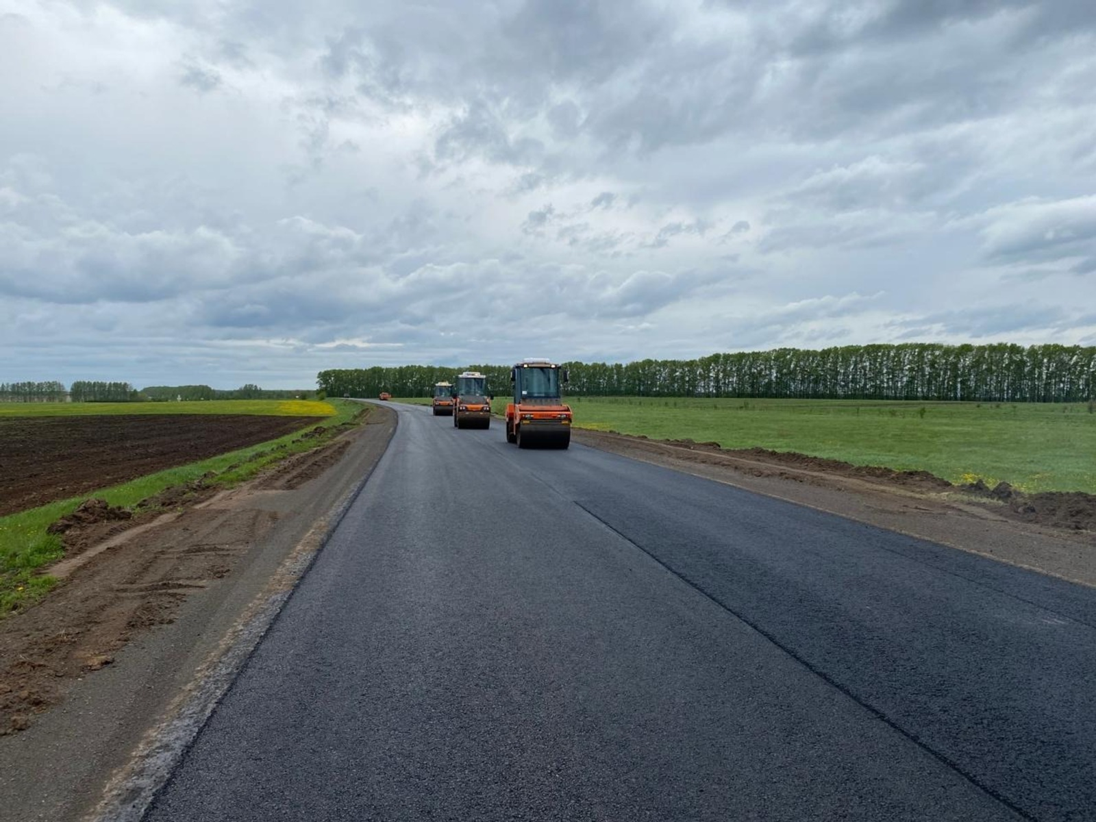 В Башкирии ремонтируют дорогу к посёлку Энергетик
