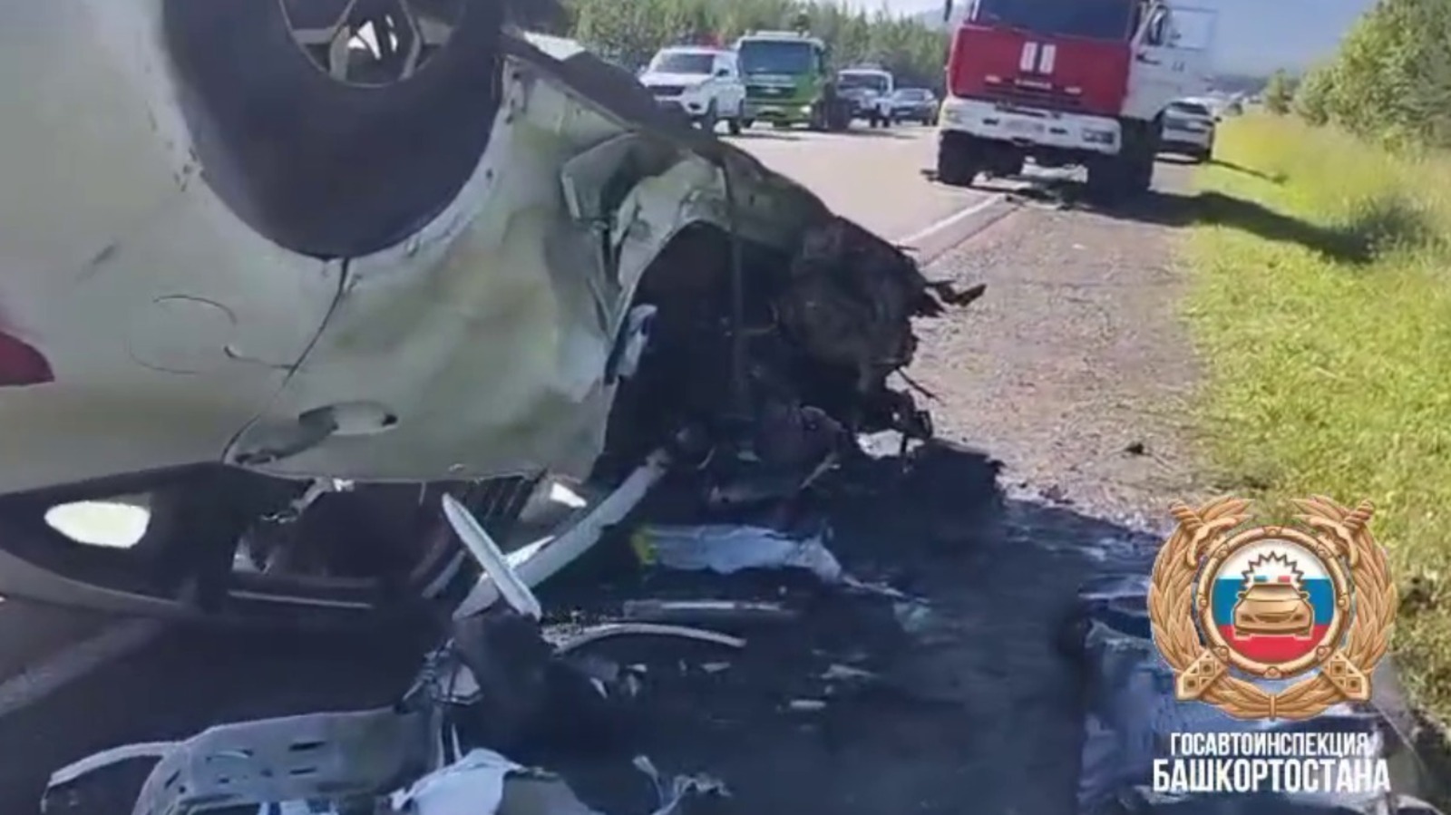 В Башкирии в ДТП разбилась семья из Челябинска