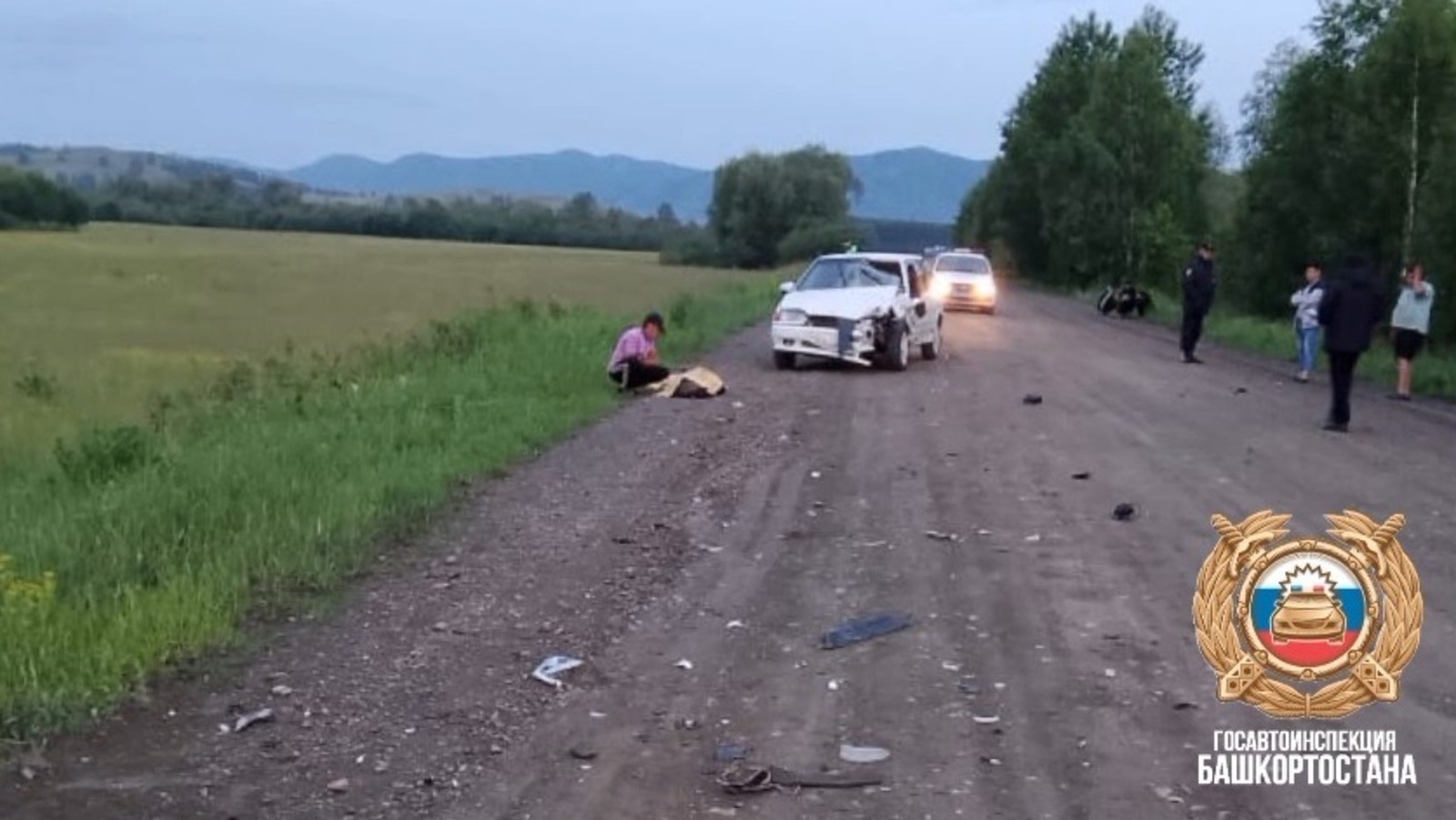 В Башкирии в страшной аварии погиб девятиклассник