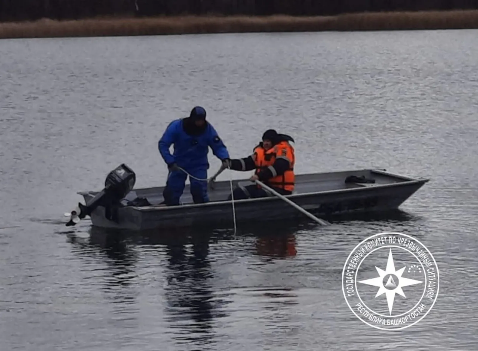 В Башкирии из воды извлекли тело пропавшего рыбака