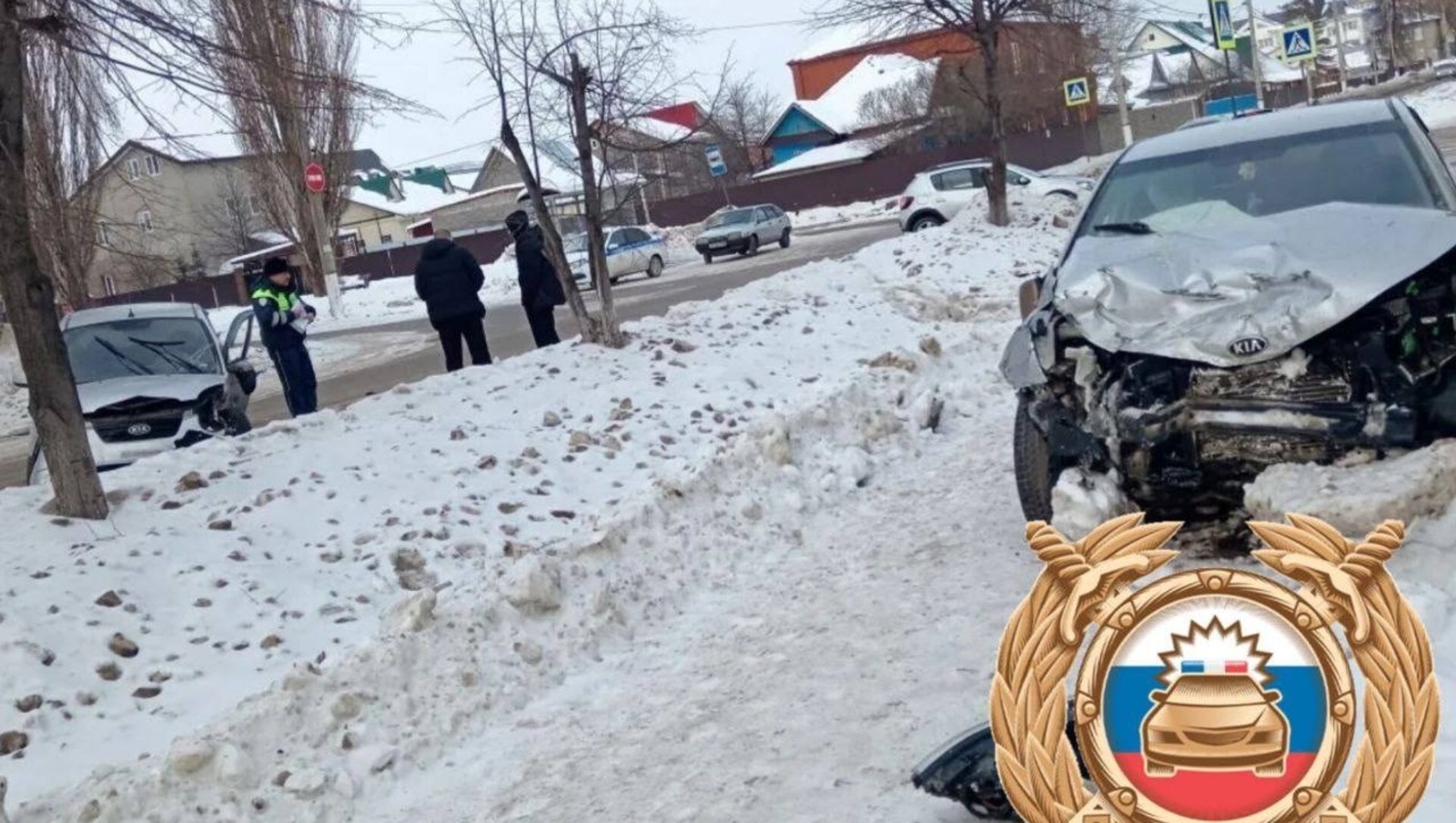 В Башкирии в ДТП  пострадали женщина и ребенок