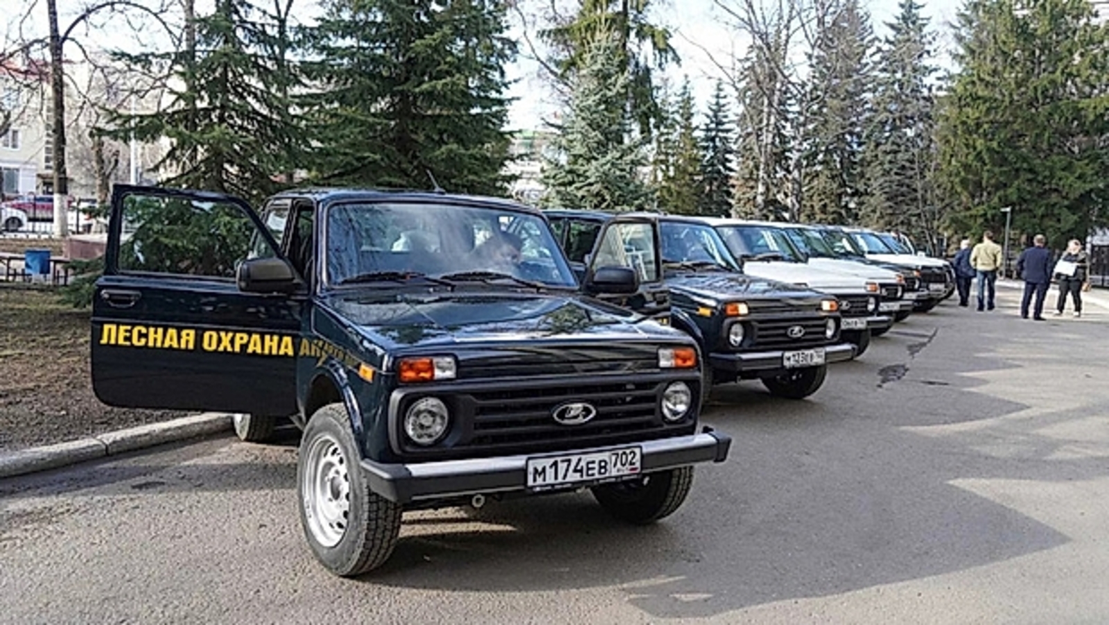 В Башкирию поступили новые лесопатрульные автомобили