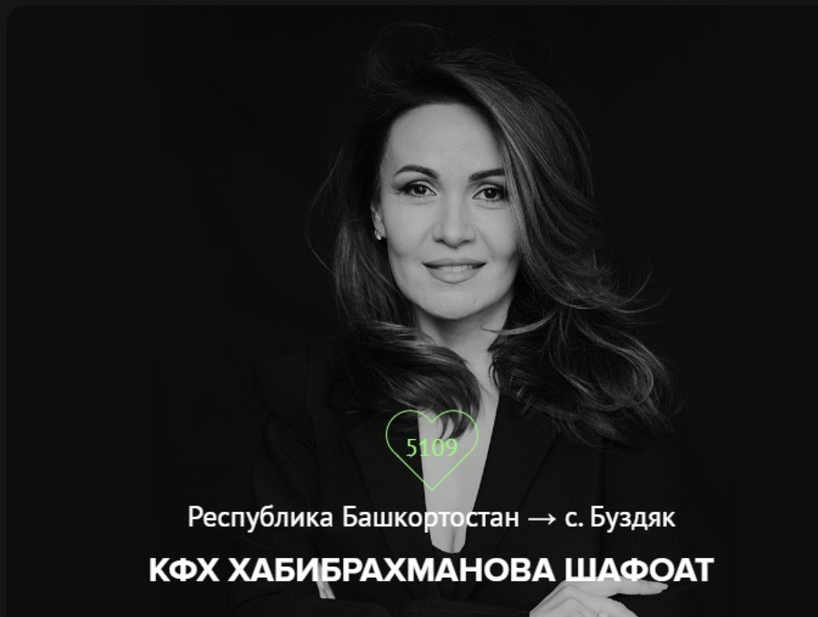 Женщина из Башкирии номинирована на премию «25 легендарных фермеров» страны