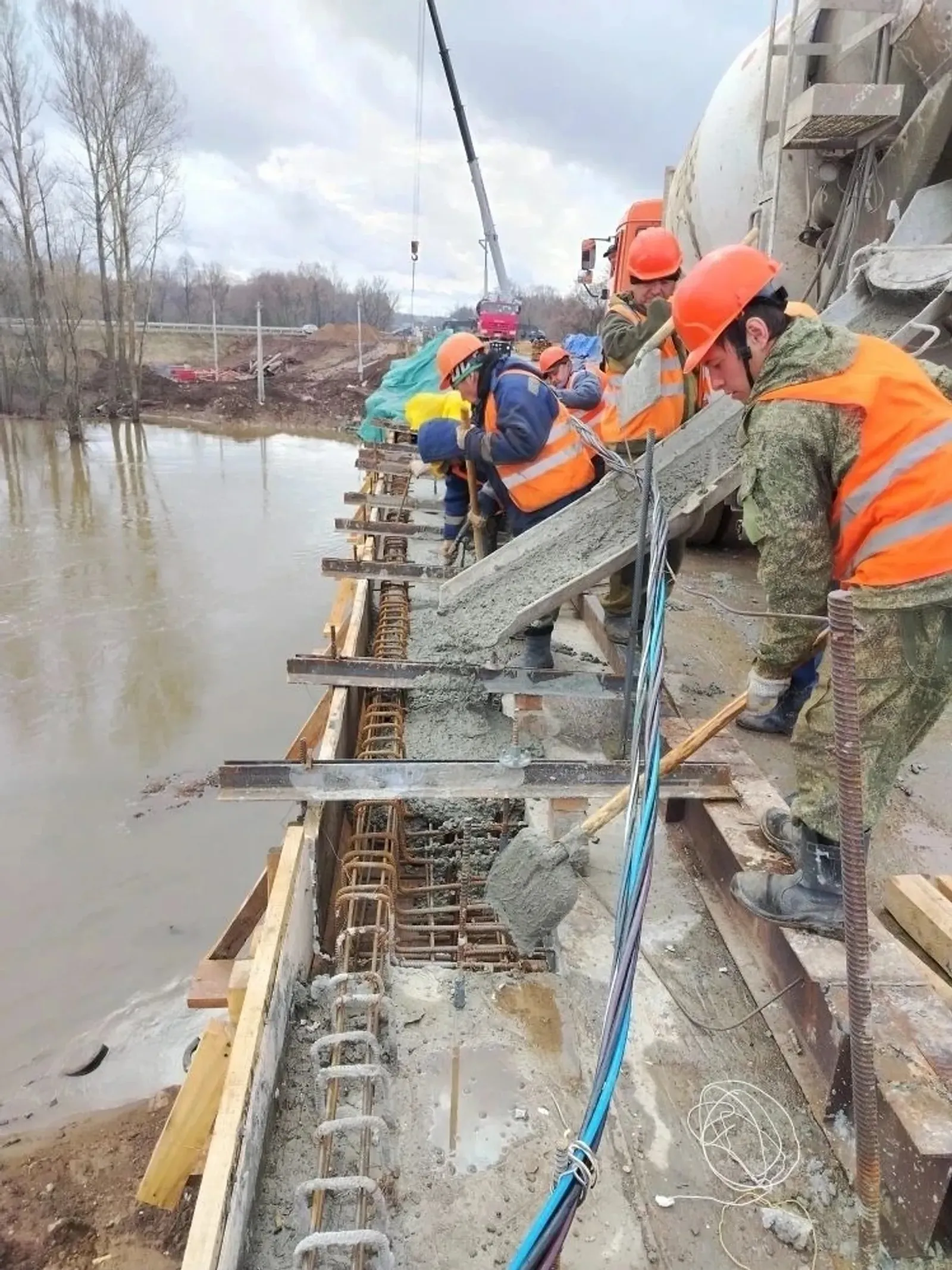 В Башкирии продолжается реконструкция моста через Быстрый Танып