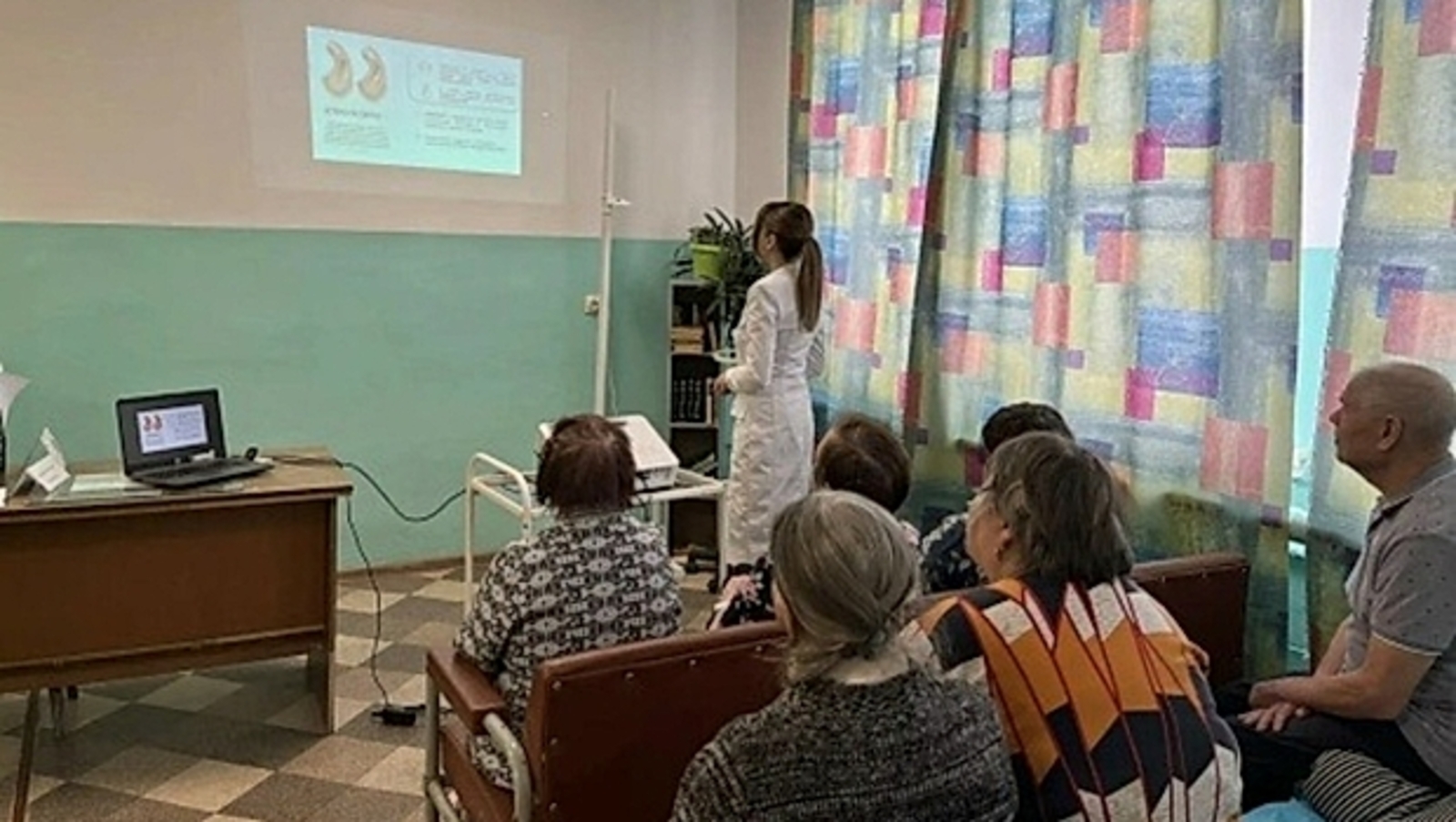 В Кармаскалинской ЦРБ проводятся занятия в «Школе артериальной гипертензии»