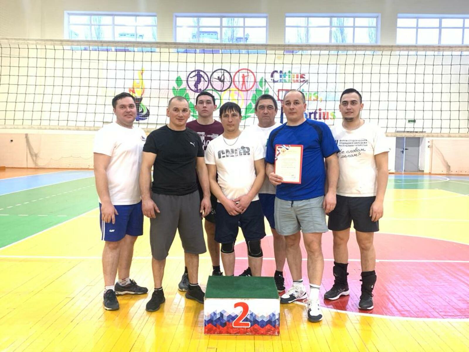 В Янаульском районе прошло первенство по волейболу в зачет спортивных игр