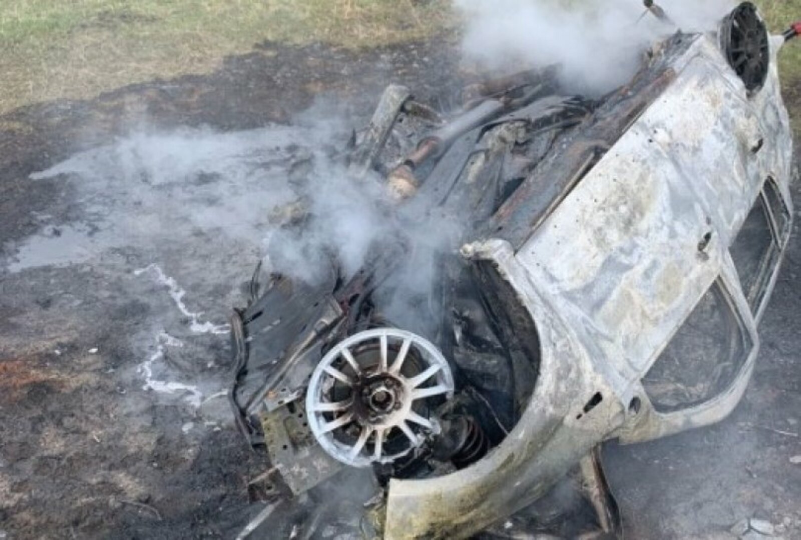 В Башкирии просят помочь в опознании сгоревшей в ДТП пассажирки