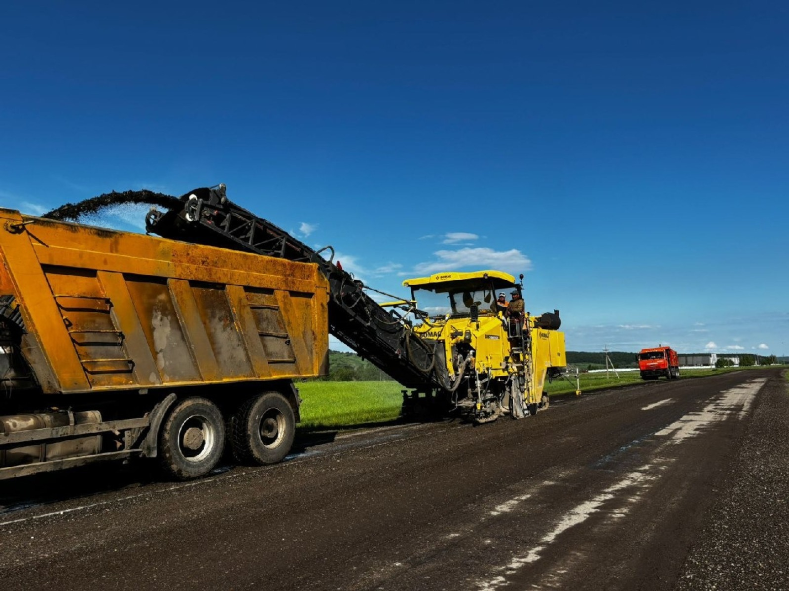 В Башкирии ремонтируют трассу Стерлитамак-Белорецк-Магнитогорск