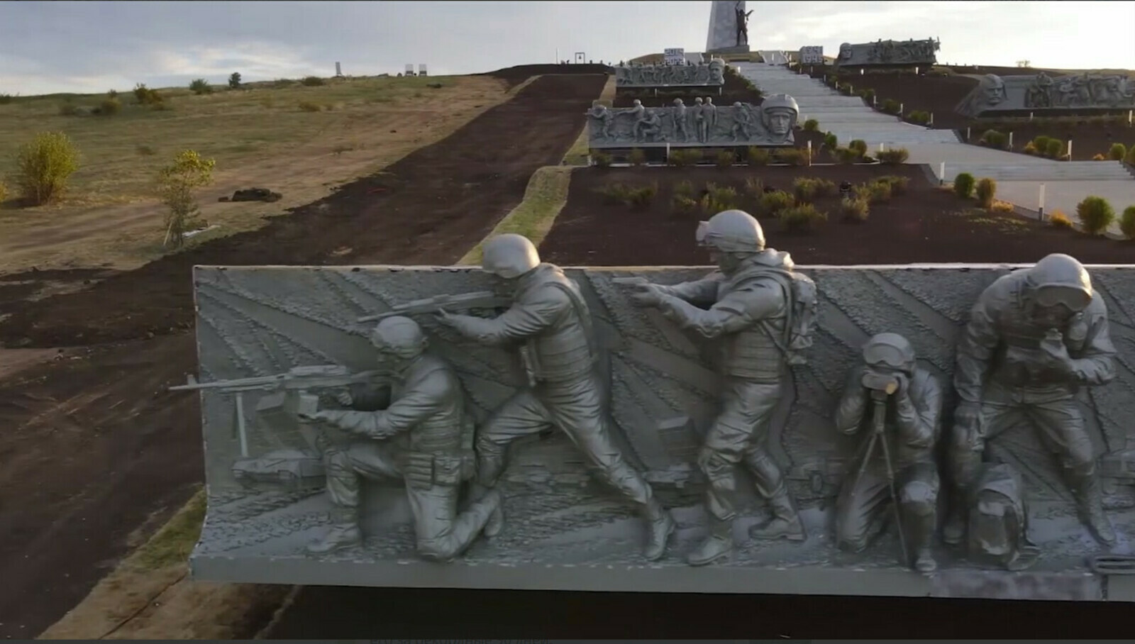 В ДНР восстановили мемориальный комплекс «Саур-Могила» по поручению Владимира Путина