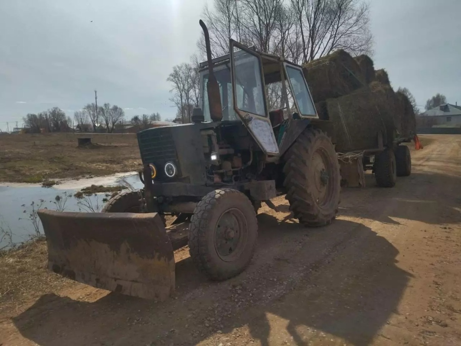 В Башкирии задержан тракторист