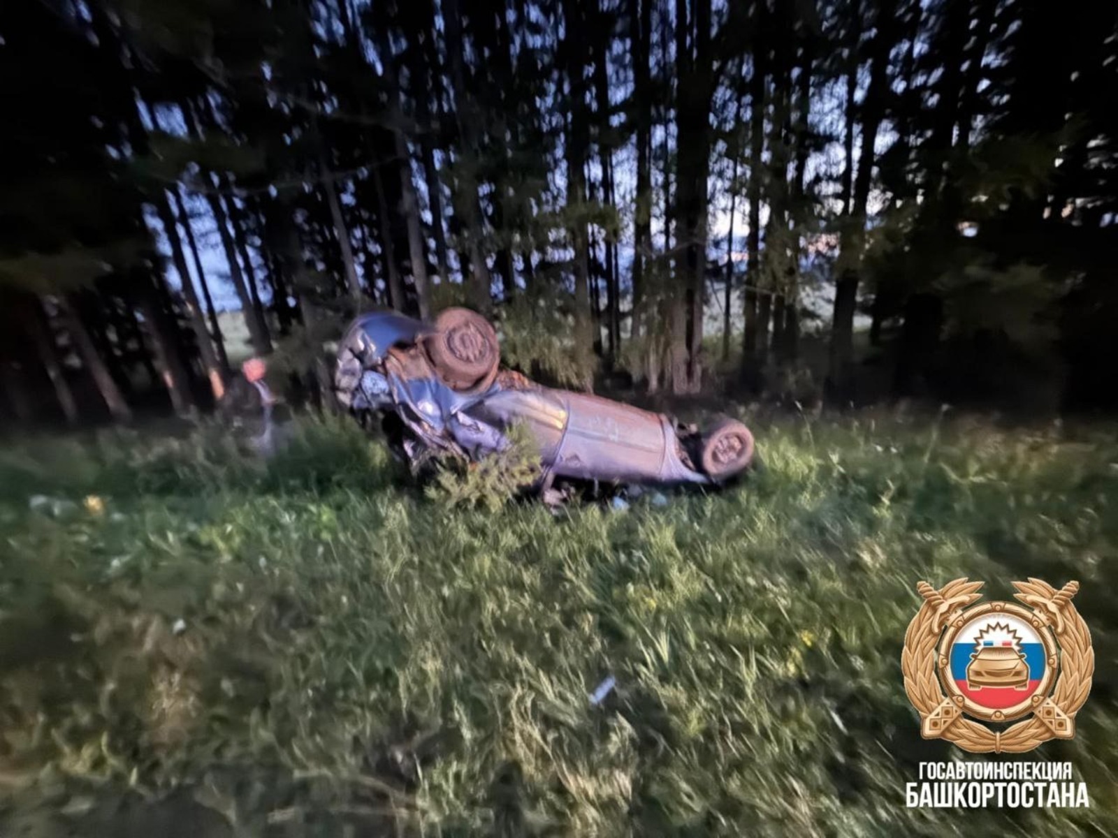 В Башкирии женщина-водитель погибла в ДТП, трое ее детей выжили