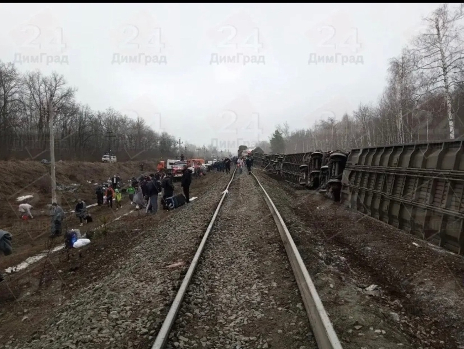 Под Ульяновском расследуют причины железнодорожной аварии