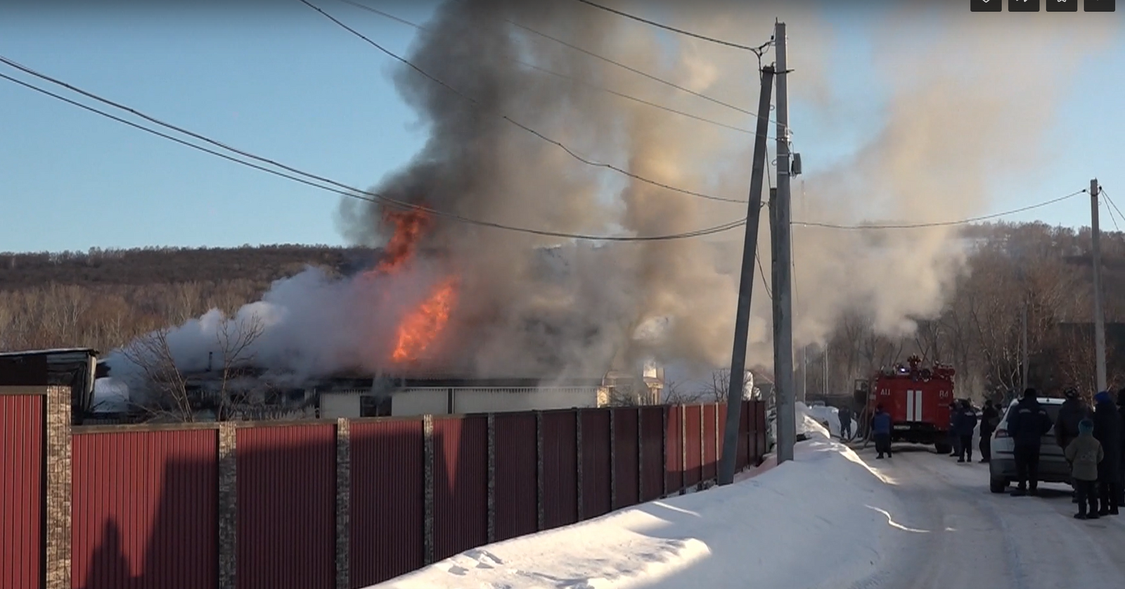 В Кугарчинском районе произошел страшный пожар...Требуется помощь!