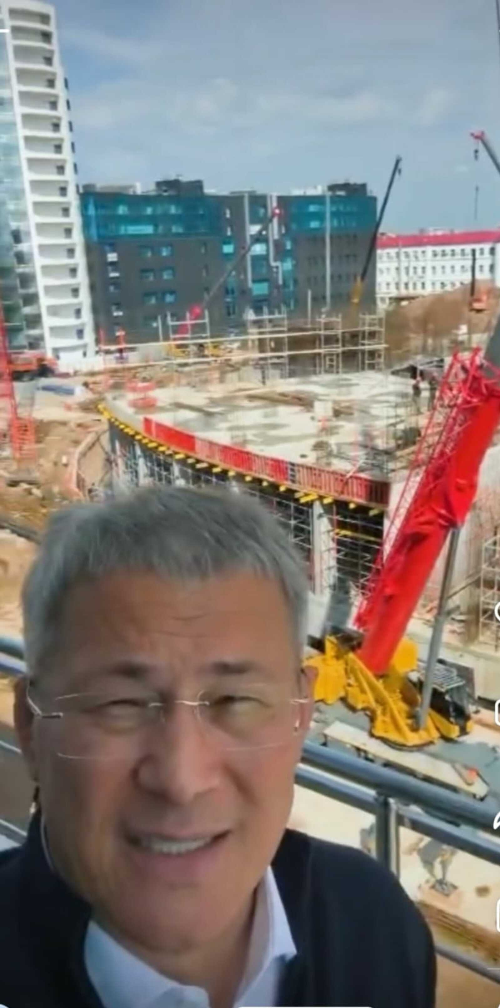 Радий Хабиров рассказал, как идет строительство кампуса Евразийского НОЦ в Уфе