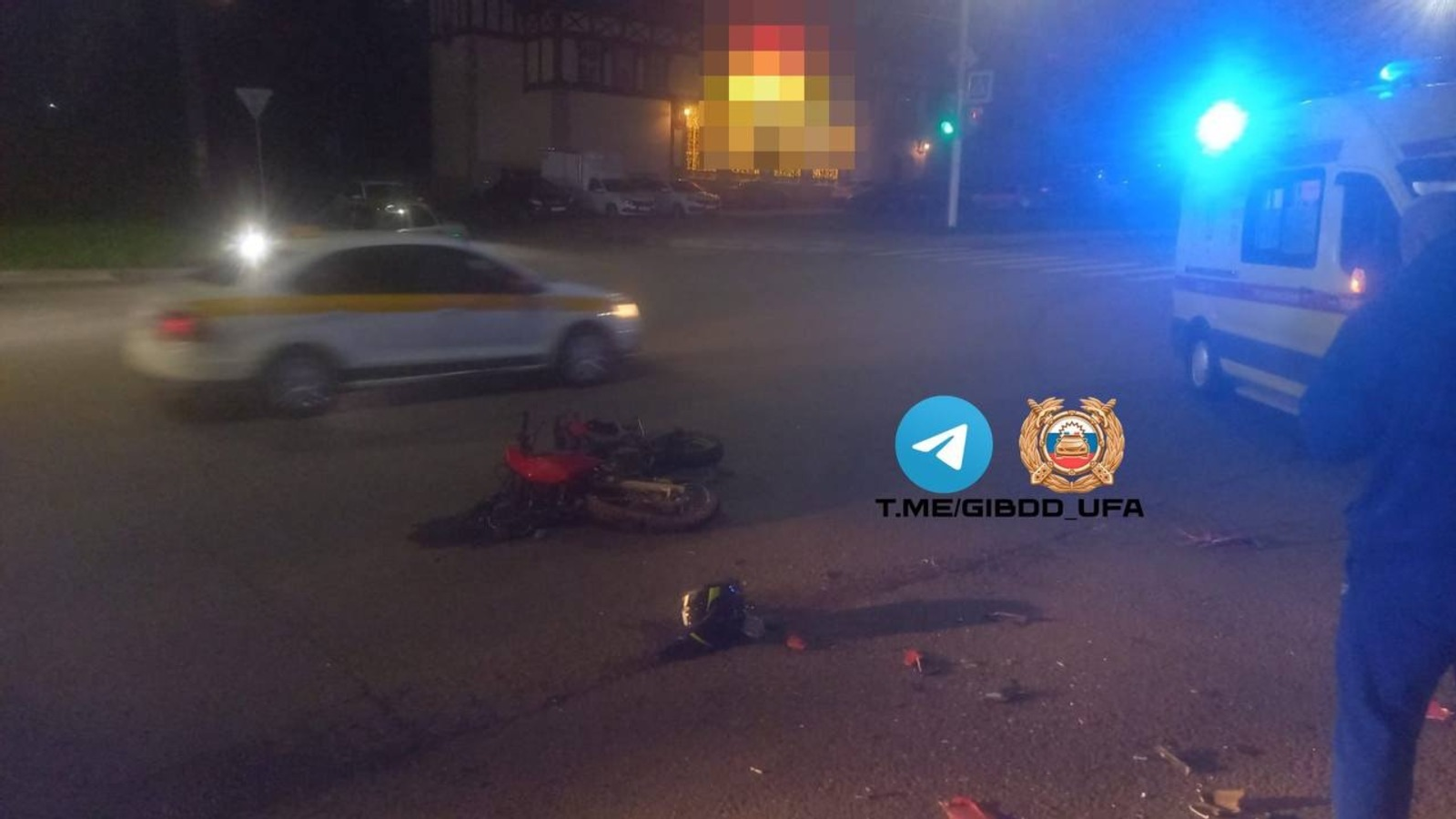 В Башкирии «Субару» сбил 17-летнего мотоциклиста