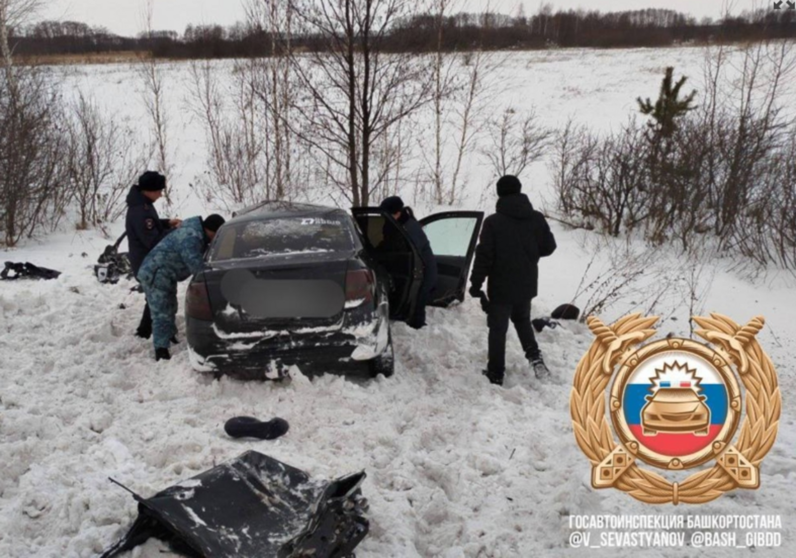 В Башкирии стали известны подробности ДТП с двумя погибшими