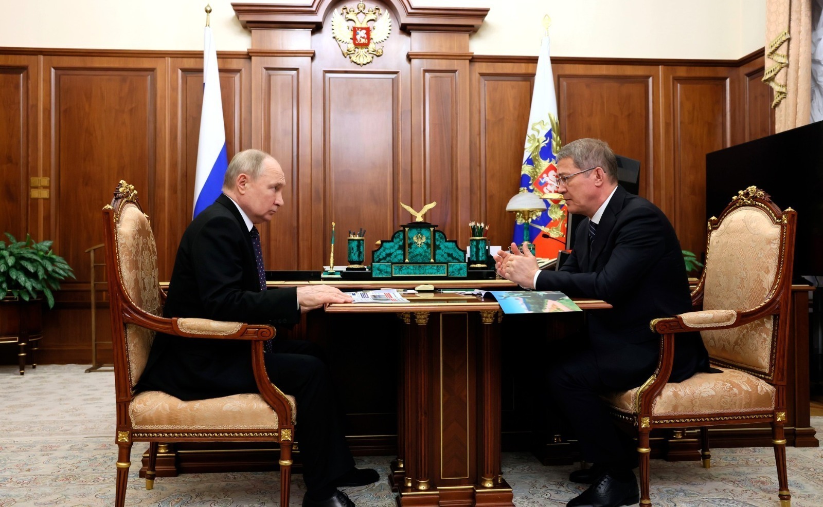 Встреча Путина с Хабировым, Уфа приняла эстафету форума. Главное в Башкирии