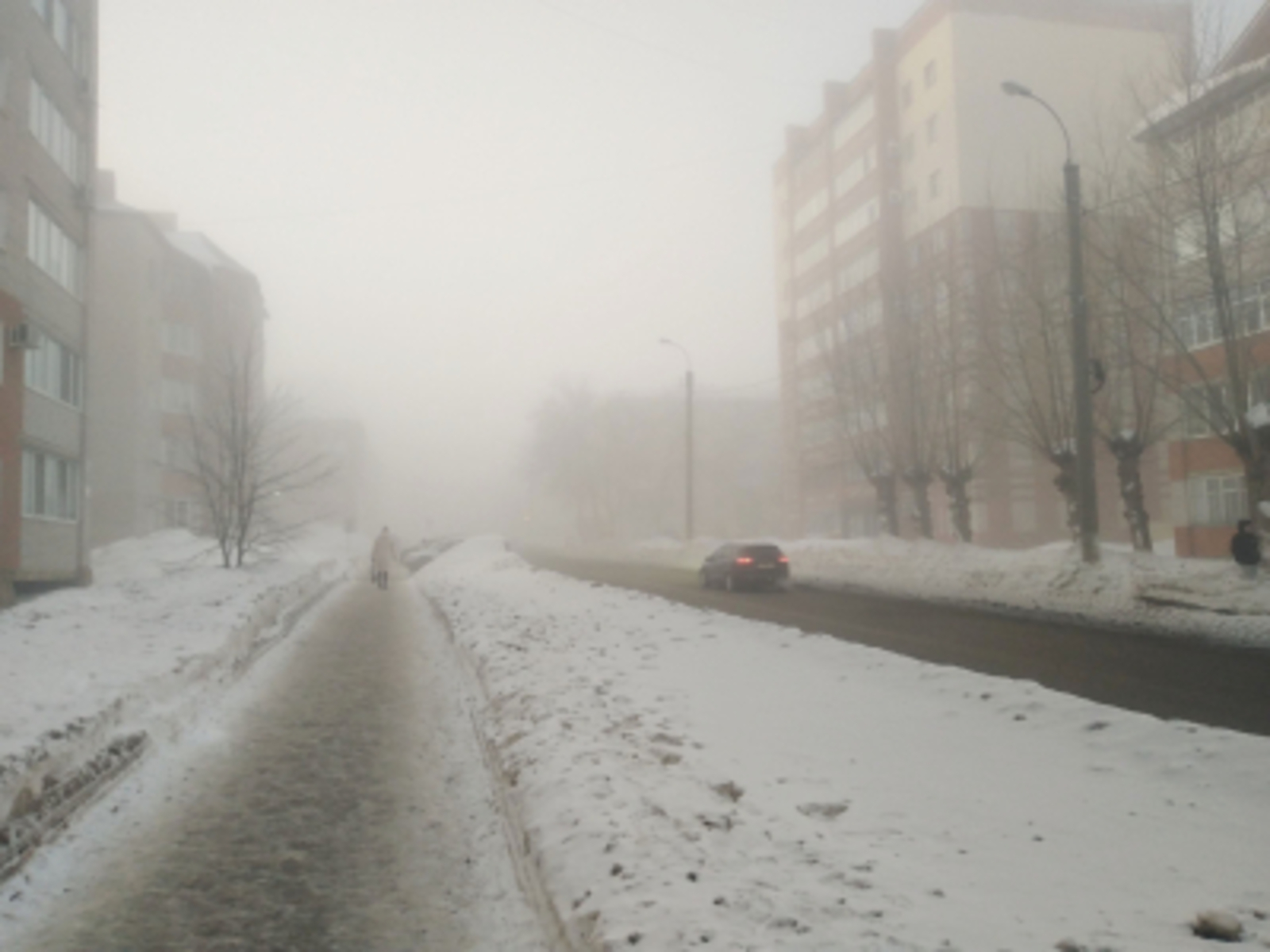 Жителей Башкирии предупредили о тумане