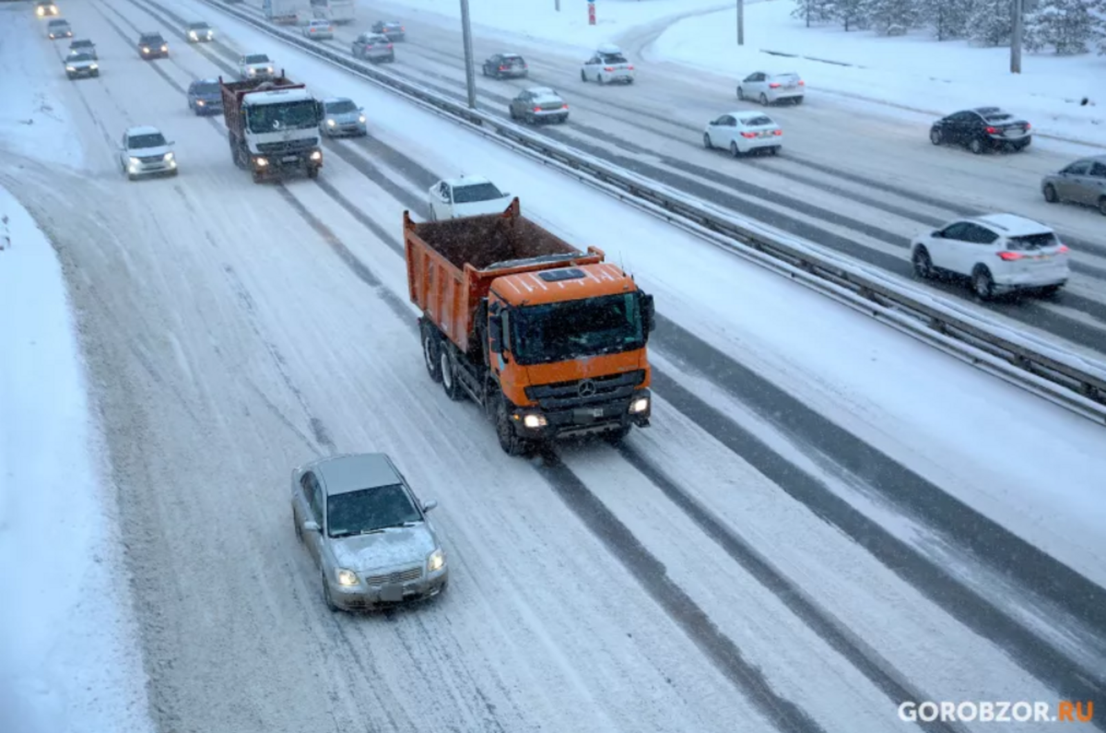 В Башкирии вновь введены ограничения движения на трассах