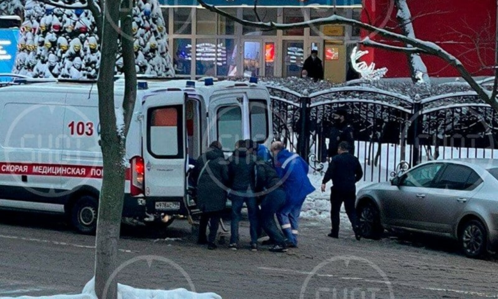 Опубликованы кадры задержания стрелка в МФЦ Москвы