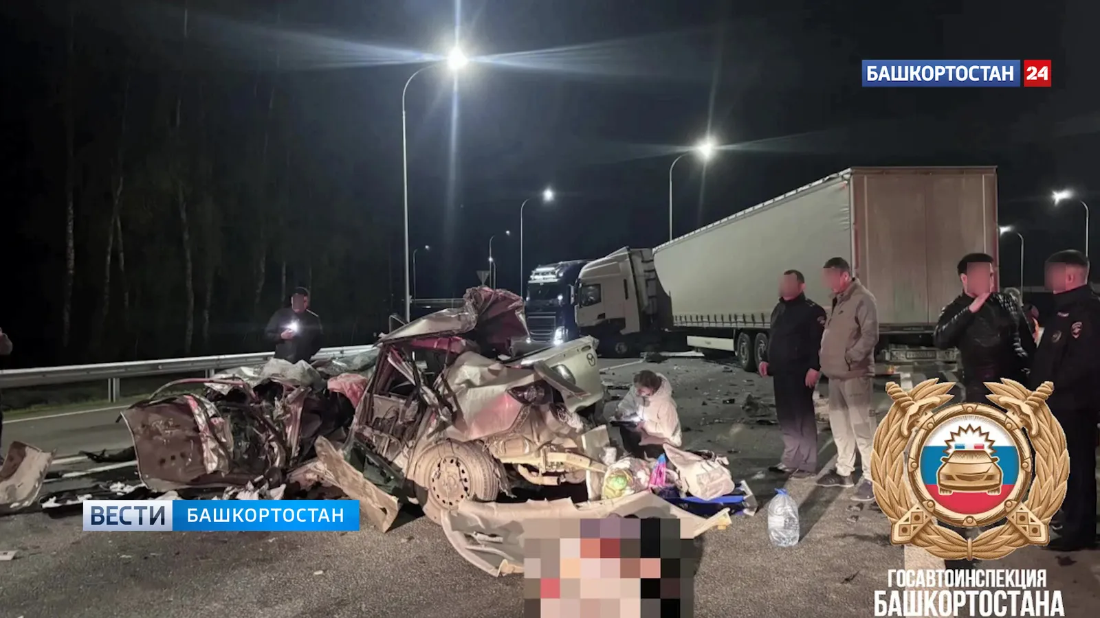 В Башкирии в ДТП с большегрузом погиб молодой парень