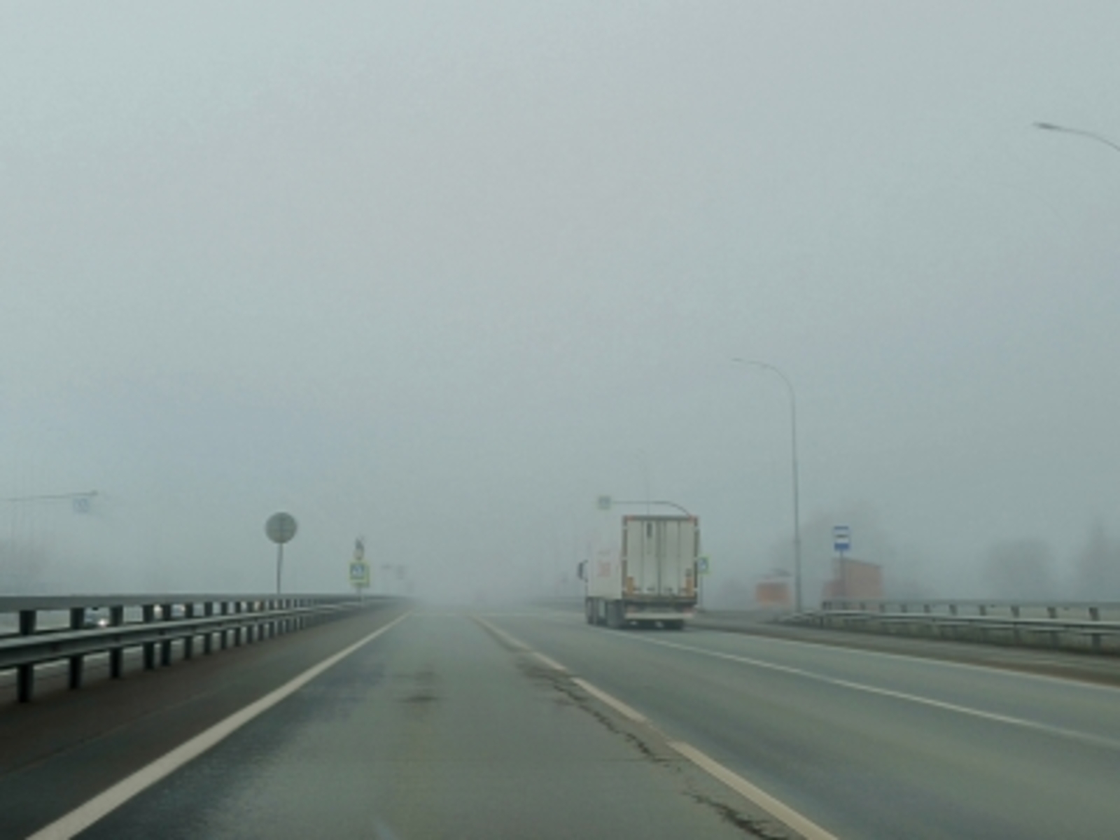 Жителей Башкирии предупредили о тумане и гололедице