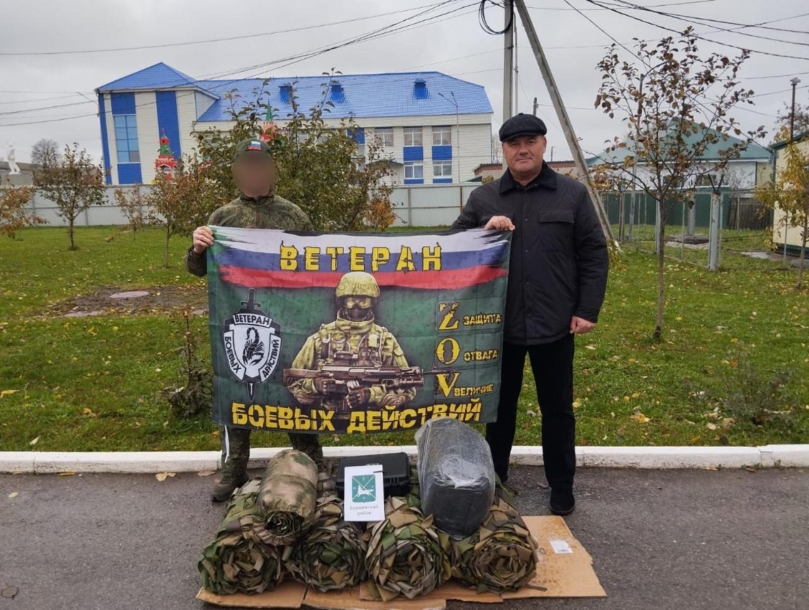 Боец из Башкирии везет на передовую «Булат»