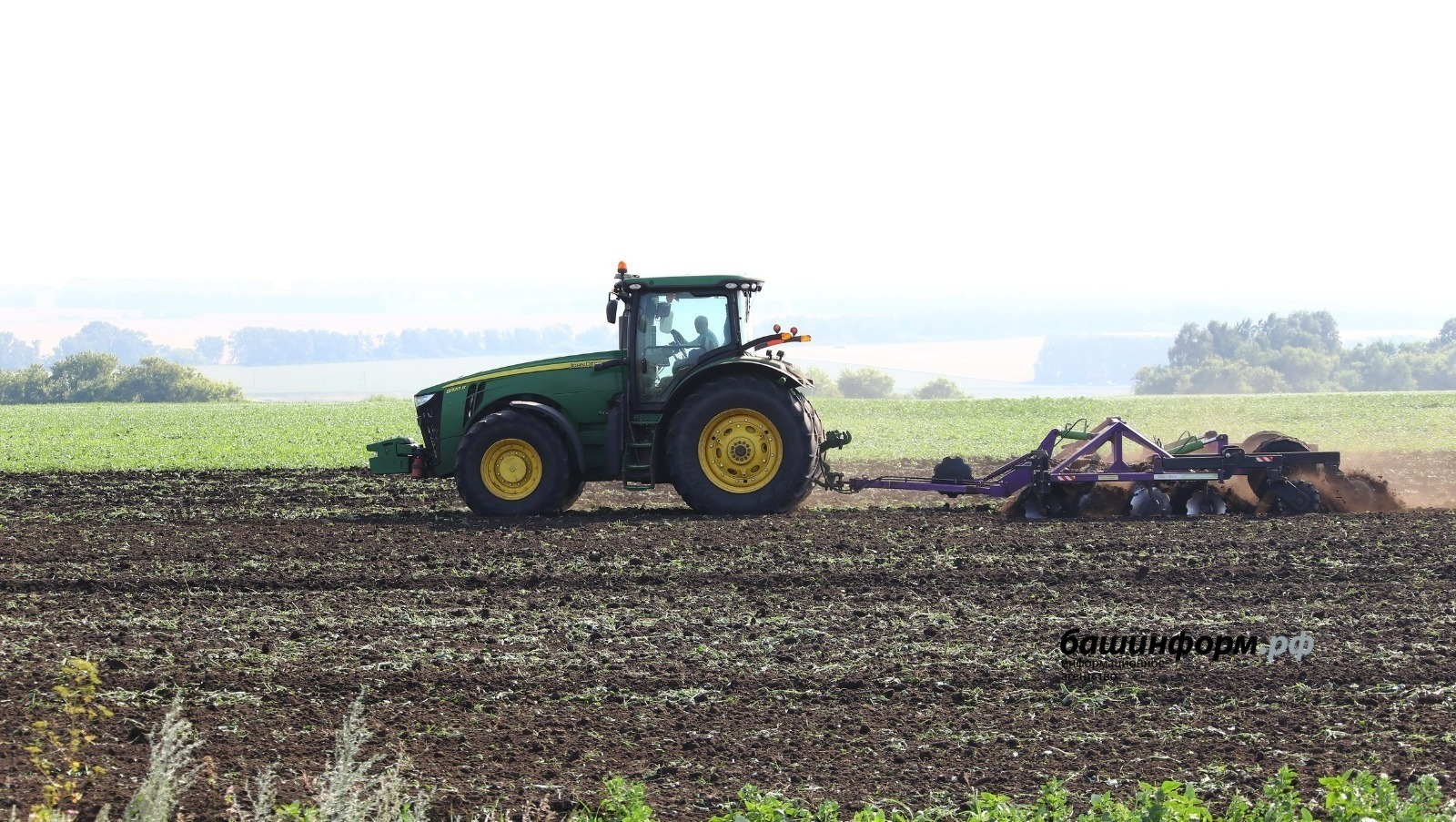 В Башкирии во время посевных работ трагически погиб тракторист-машинист
