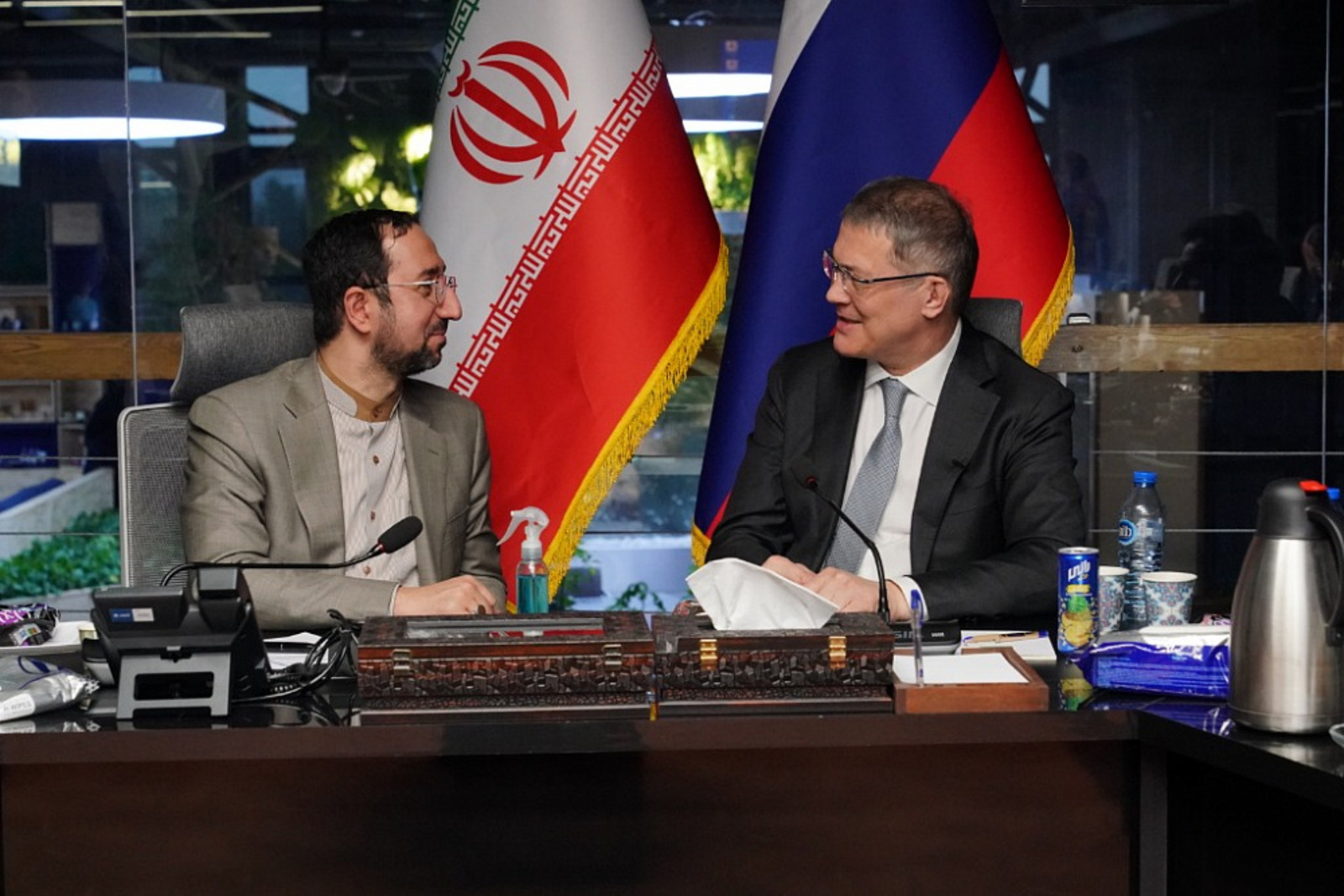 Глaва Башкирии предложил иранским партнёрам развивать научно-технологическое взаимодействие