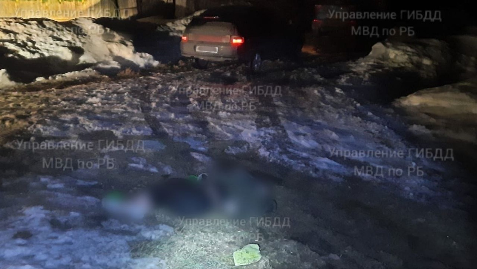 В Башкирии ночью водитель задавил свою пассажирку