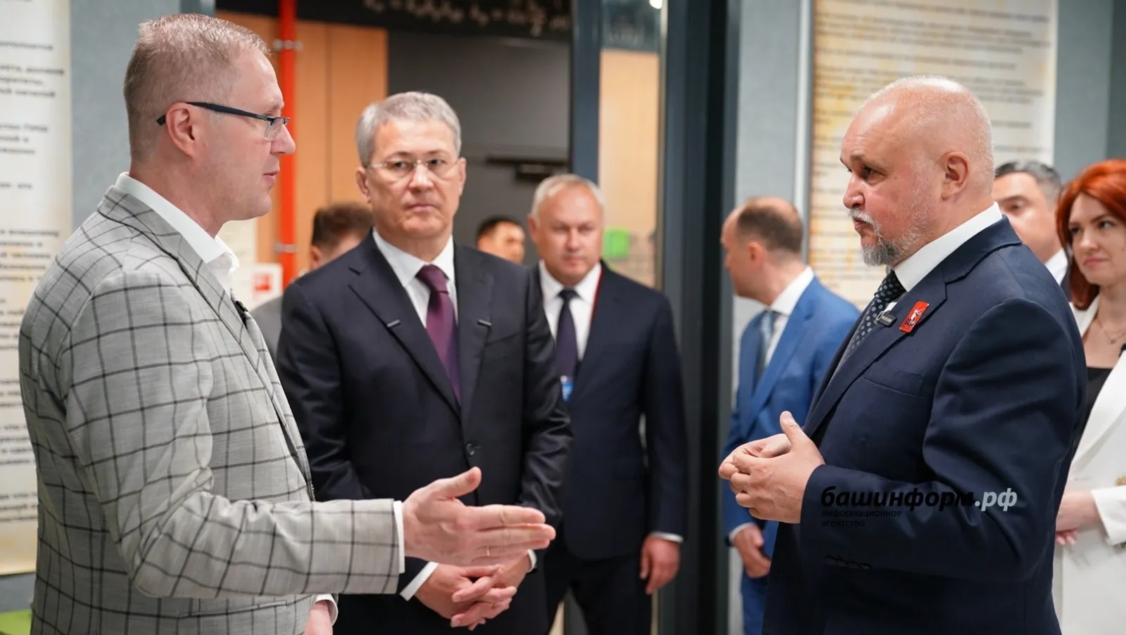 В Уфе министр энергетики РФ и Глава Башкирии посетили студенческий кампус
