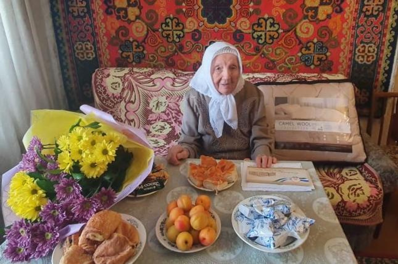 Факия Мухаметзяновна Сираева отметила 100-летний юбилей